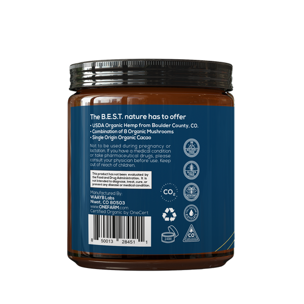 One Farm Daily 8 Mushroom & Hemp Immunity Boost