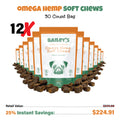 CBD Dog Treats: Bailey's Omega Hemp CBD Soft Chews
