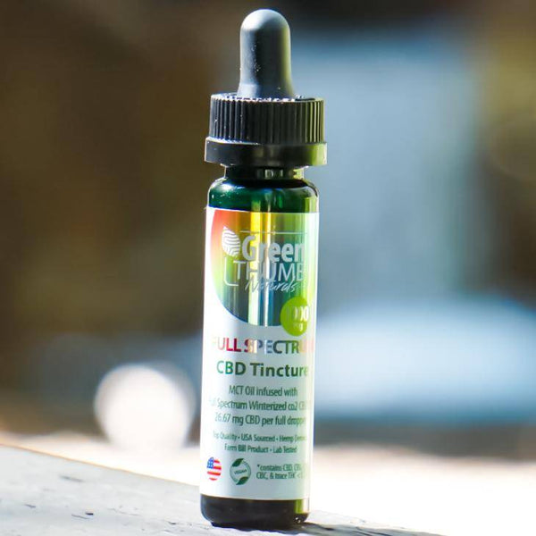 Green Thumb Naturals Full Spectrum Hemp Oil Tincture w/ 1000MG CBD