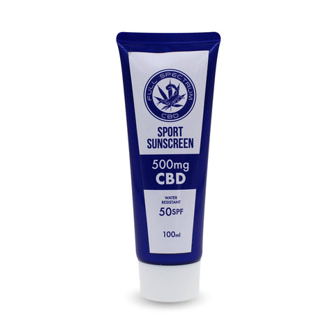 Scorpion Full Spectrum Hemp Oil Infused SPF 50 Sunscreen w/ 500mg Naturally Occurring CBD