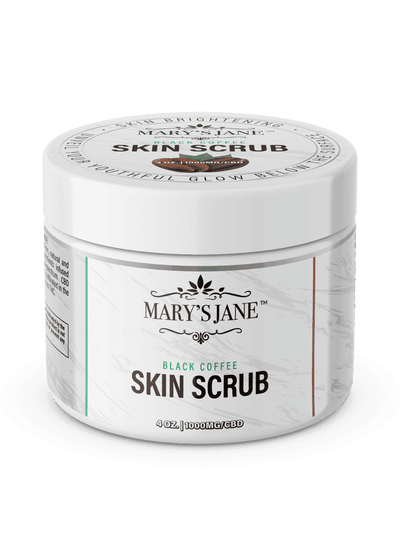 Mary's Jane Beauty Black Coffee CBD Skin Scrub