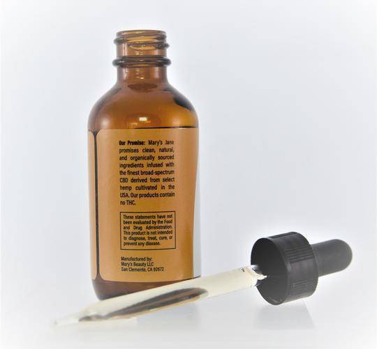 Mary's Jane Beauty CBD Hair Serum - Sold by Bailey's