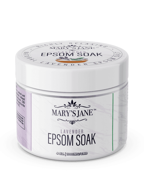 Mary's Jane Beauty CBD Lavender Epsom Soak - Fast Shipping