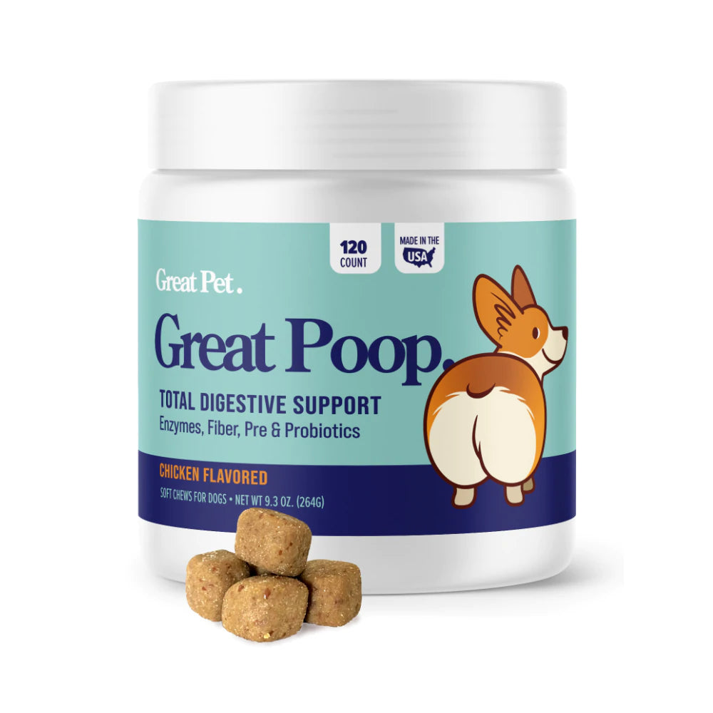 Great Pet® Great Poop Digestive Support Dog Supplement
