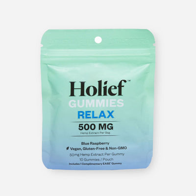 Holief - Relax CBD Gummies Blue Raspberry
