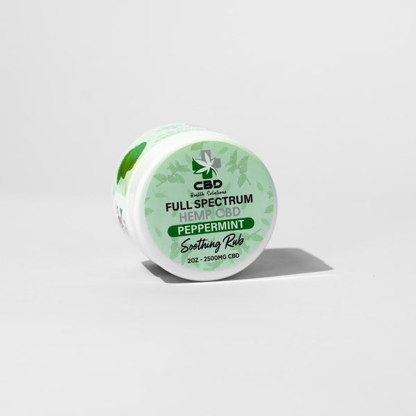 CBD Health Solutions 2500mg CBD Infused Soothing Rub