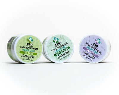 CBD Health Solutions 2500mg CBD Infused Soothing Rub