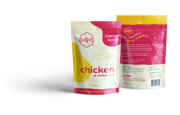 Kono's Chicken & Chicken Liver Treats - Quality Ingredients