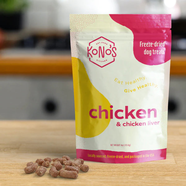 Kono's Chicken & Chicken Liver Treats - Quality Ingredients