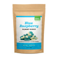 Bag of Blue Raspberry CBD Gummy Rings